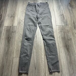 Madewell Women's 9” High-Rise Skinny‎ Skinny Jeans 25 Tall
